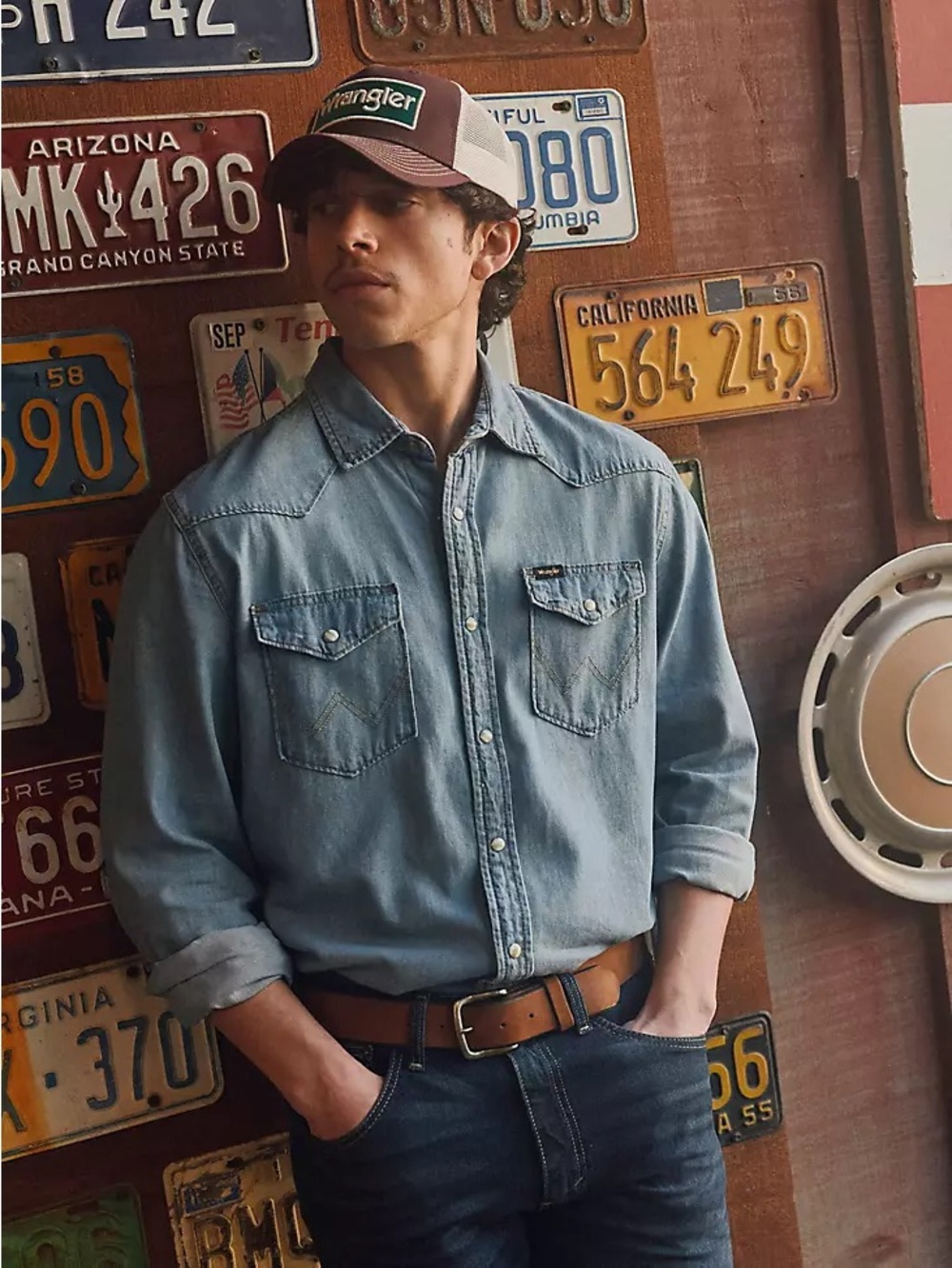 Wrangler Western Snap Down Shirt
